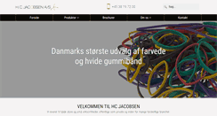 Desktop Screenshot of hc-jacobsen.dk