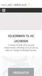 Mobile Screenshot of hc-jacobsen.dk